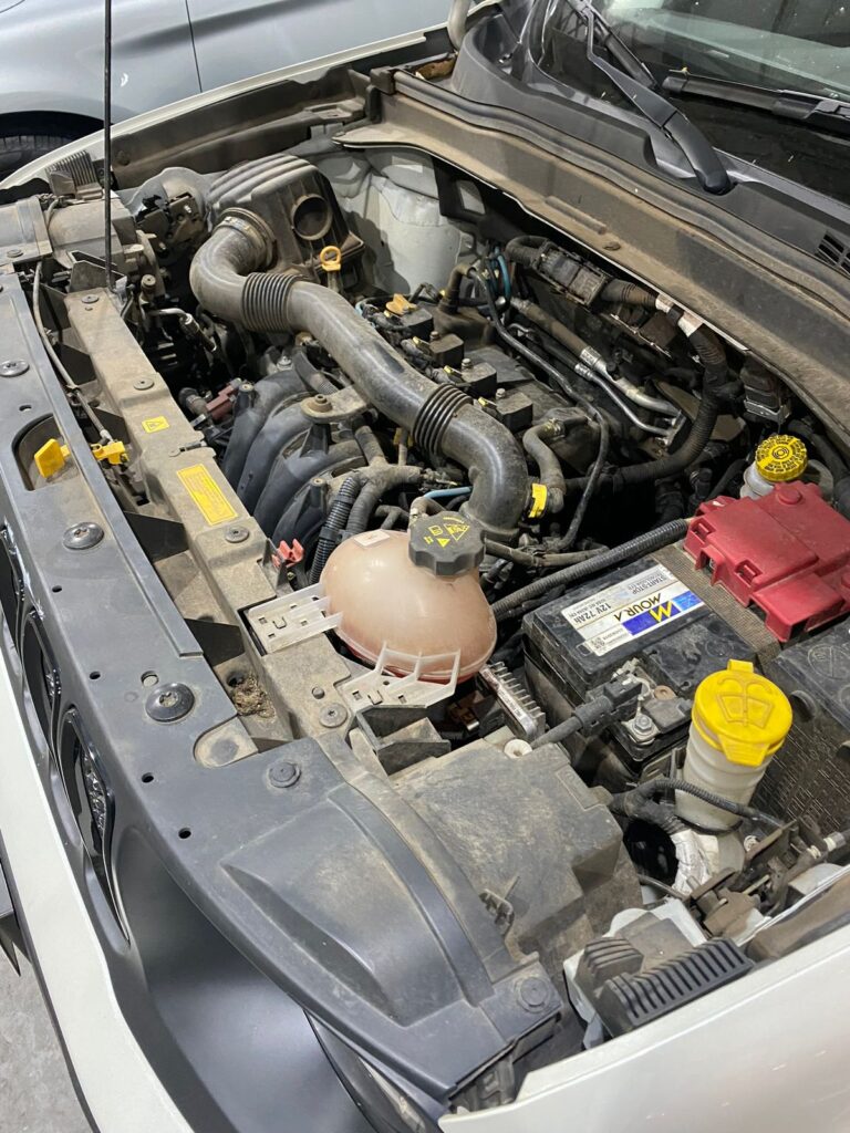 Lavagem detalhada do motor 3