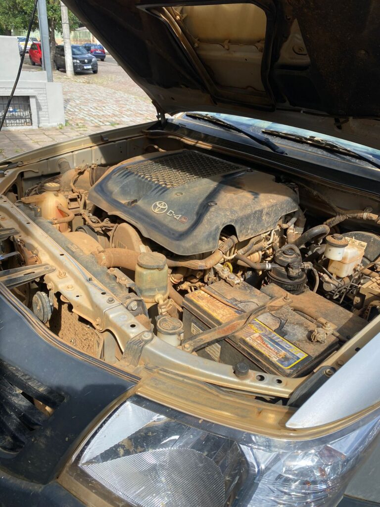 Lavagem detalhada do motor 5